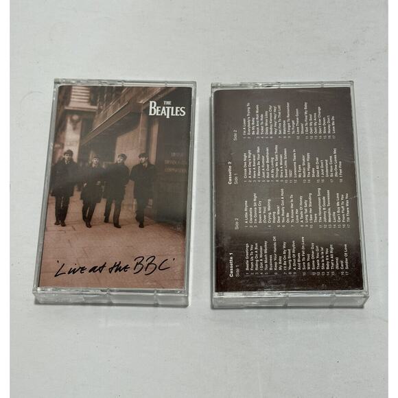 The Beatles‎ Live At The BBC Double Cassette Tapes Set With Booklet 1994 Music - Picture 3 of 6